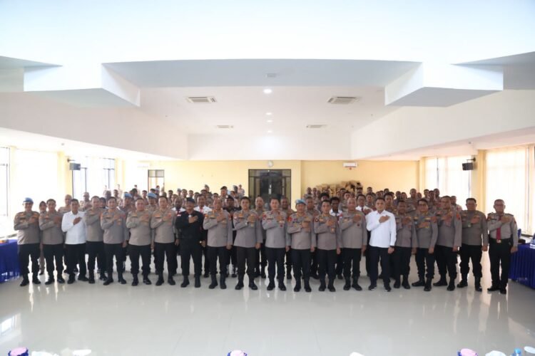 Wakapolda Papua Buka Program Pembinaan dan Pemulihan Profesi bagi Personel Pelanggar Disiplin dan Kode Etik 