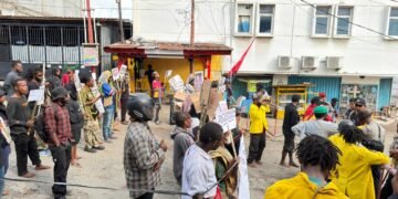 Polda Papua Kawal Penyampaian Aspirasi Mahasiswa Secara Humanis di Abepura