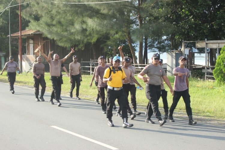 Tingkatkan Disiplin dan Profesionalisme, Bid Propam Polda Papua Gelar PNPP Hari Ke-5