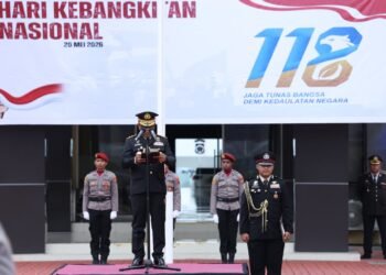 Kapolda Papua Pimpin Upacara Peringatan Ke-118 Hari Kebangkitan Nasional