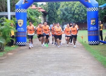 Polda Papua Laksanakan Uji Kesamaptaan Jasmani Seleksi Taruna dan Taruni Akpol T.A. 2026