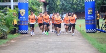 Polda Papua Laksanakan Uji Kesamaptaan Jasmani Seleksi Taruna dan Taruni Akpol T.A. 2026
