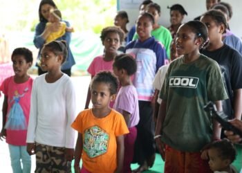 Momentum Kenaikan Yesus Kristus, Persekutuan Oikumene Polda Papua Tebar Kepedulian di Sentani