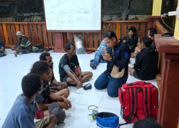 Wujud Kepedulian Polri, Penambang dari Kawe Diberikan Pendampingan dan Pelayanan di Boven Digoel