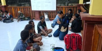 Wujud Kepedulian Polri, Penambang dari Kawe Diberikan Pendampingan dan Pelayanan di Boven Digoel