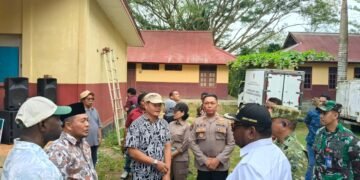 Polres Merauke Hadiri Penyerahan Sapi Banmas Presiden RI, Wujud Kepedulian Menjelang Idul Adha 