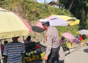 Polres Tolikara Intensifkan Patroli Pengamanan Idul Adha, Pastikan Kota Karubaga Tetap Kondusif