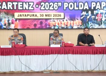 Kapolda Papua Buka Latpraops Sikat Cartenz 2026, Tekankan Optimalisasi Penanganan Kejahatan 3C 