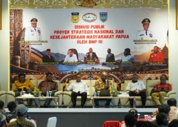Polda Papua Hadiri Diskusi Publik PSN, Dorong Pembangunan Papua yang Inklusif dan Berorientasi pada Kesejahteraan Masyarakat