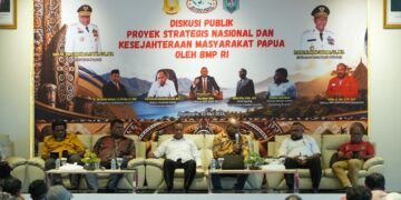 Polda Papua Hadiri Diskusi Publik PSN, Dorong Pembangunan Papua yang Inklusif dan Berorientasi pada Kesejahteraan Masyarakat