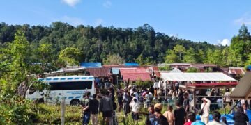5 Korban Ledakan Bom di Biak Dimakamkan Dalam 1 Liang Lahat