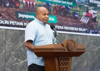 Polda Papua Terima Bantuan Alsintan dari Gubernur Papua untuk Perkuat Ketahanan Pangan