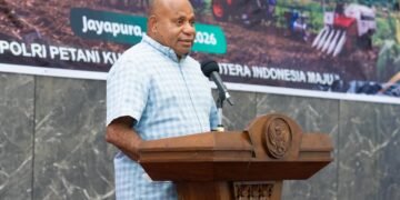 Polda Papua Terima Bantuan Alsintan dari Gubernur Papua untuk Perkuat Ketahanan Pangan