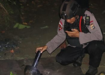 Respon Cepat Jibom Gegana Brimob Polda Papua, UXO Berbahaya di Sentani Berhasil Dinetralisir