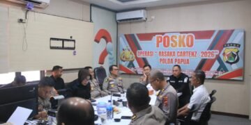 Polda Papua Tekankan Optimalisasi Kinerja dalam Anev Rasaka Cartenz Minggu Ke-12