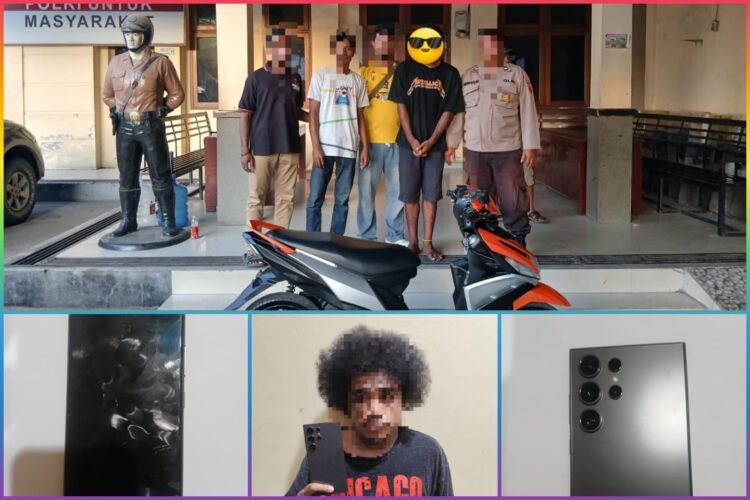 Respon Cepat Polisi, Tim Resmob Numbay Berhasil Ungkap Kasus Curas dan Curanmor di Wilayah Abepura