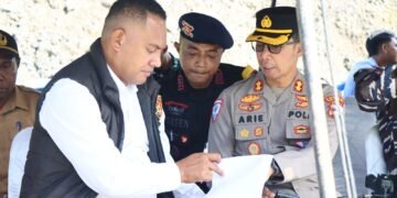 Polres Biak Numfor dan Jibom Polda Papua Laksanakan Disposal Bom Aktif Peninggalan Perang Dunia II yang Diserahkan Warga