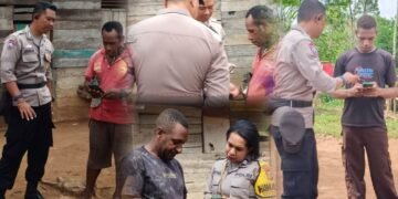 Satbinmas Polres Boven Digoel Sambangi Asrama Fofi, Sosialisasikan Call Center 110 dan Perkuat Kemitraan dengan Masyarakat