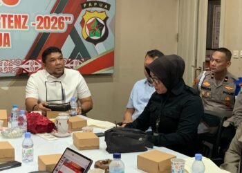 Polda Papua Evaluasi Minggu Pertama Ops Sikat Cartenz 2026, Perkuat Sinergi Jaga Kamtibmas di Papua