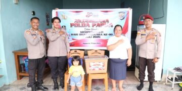 Menjaga Ikatan Keluarga Bhayangkara, Polda Papua Gelar Anjangsana dalam Rangka HUT ke-80 Polri