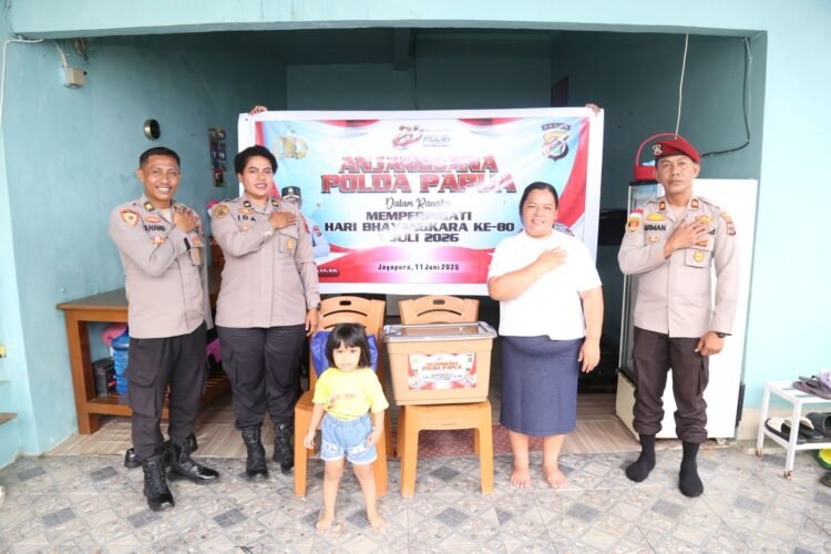 Menjaga Ikatan Keluarga Bhayangkara, Polda Papua Gelar Anjangsana dalam Rangka HUT ke-80 Polri