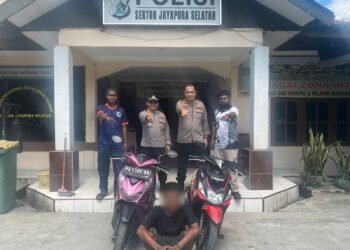 Tim Gabungan Polresta Jayapura Kota Berhasil Ungkap Kasus Curanmor di Entrop