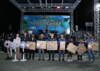 Panggung Prajurit Bhayangkara Meriahkan Hari Bhayangkara Ke-80, Perkuat Kebersamaan Keluarga Besar Polda Papua