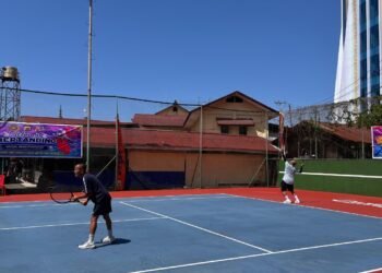 Hari Kedua Turnamen Tenis Kapolda Papua Cup 2026, Ratusan Peserta Tampilkan Persaingan Kompetitif 