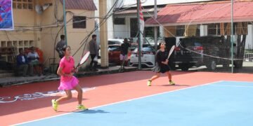Semangat Hari Bhayangkara, Turnamen Tenis Kapolda Papua Cup Hadirkan Duel Sengit di Babak Semifinal