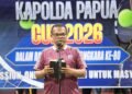 Kapolda Papua Tutup Turnamen Tenis Kapolda Papua Cup 2026, Perkuat Sportivitas dan Kebersamaan dalam Semangat Hari Bhayangkara ke-80 
