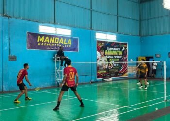 Semarak HUT Bhayangkara ke-80, Turnamen Badminton Piala Kapolda Cup 2026 Masuki Hari Kedua