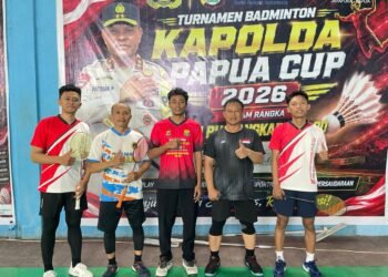 Persaingan Kian Sengit, Turnamen Badminton Terbuka Piala Kapolda Cup 2026 Masuki Hari Ketiga