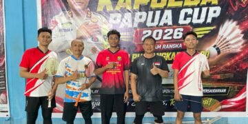 Persaingan Kian Sengit, Turnamen Badminton Terbuka Piala Kapolda Cup 2026 Masuki Hari Ketiga
