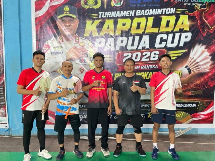 Persaingan Kian Sengit, Turnamen Badminton Terbuka Piala Kapolda Cup 2026 Masuki Hari Ketiga
