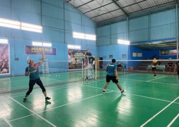 Sportivitas dan Semangat Juang Warnai Hari Kelima Turnamen Badminton Terbuka Piala Kapolda Papua Cup 2026