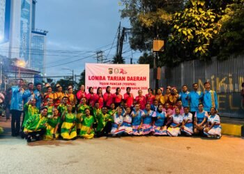 Hari Bhayangkara ke-80, Polda Papua Gelar Lomba Tari Yospan sebagai Wujud Pelestarian Budaya Papua