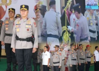 Wakapolda Papua Ikuti Upacara Pemuliaan Nilai-Nilai Tribrata Secara Virtual dalam Rangka Hari Bhayangkara ke-80