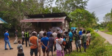 Polres Boven Digoel Salurkan 100 Paket Sembako, Wujud Kepedulian Polri di Hari Bhayangkara ke-80