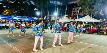Meriahkan Hari Bhayangkara ke-80, Lomba Yospan Hari Kedua Tampilkan Semangat Budaya Papua di Taman Imbi