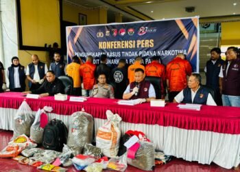 151 Tersangka Diamankan, Polda Papua Intensif Berantas Peredaran Narkotika