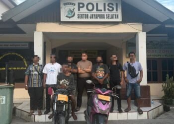 Polresta Jayapura Kota Berhasil Ungkap Kasus Pencurian Handphone di Kawasan Dok VIII