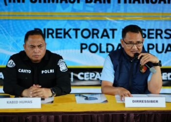 Polresta Jayapura Kota Berhasil Ungkap Kasus Pencurian Handphone di Kawasan Dok VIII