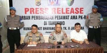 Polda Papua Kawal Proses Penanganan Jenazah Pilot AMA PK-RCY di RS Bhayangkara