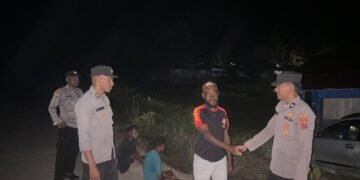 Patroli Humanis Polsek Kelila Hadirkan Rasa Aman dan Eratkan Kedekatan dengan Masyarakat