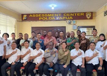 Biro SDM Polda Papua Gelar Assessment Jabatan Kasat Samapta dan Kapolsek