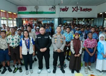 Bid Humas Polda Papua Berikan Edukasi Pencegahan Perundungan kepada Pelajar SMA Negeri 1 Jayapura