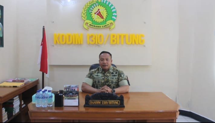 Dandim 1310/Bitung: Masuk TNI AD 100% Gratis! Tidak Ada Calo, Pemuda Bitung-Minut Silakan Daftar