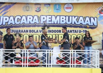 Kapolda Papua Buka Kejuaraan Bola Voli Indoor dan Pantai U-19 Kapolda Cup 2026