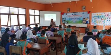 Bentengi Generasi Muda dari Judi Online, Kapolsek Tanah Miring Edukasi Siswa Baru di Masa MPLS