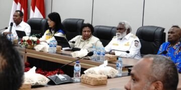 Rapat Koordinasi Bersama Wamendagri dan Wamen PU, Gubernur Apolo Dorong Percepatan Pembangunan